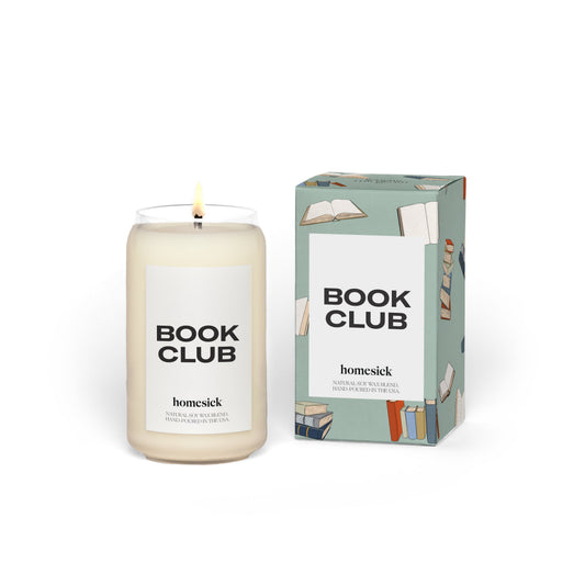 Book Club Candle
