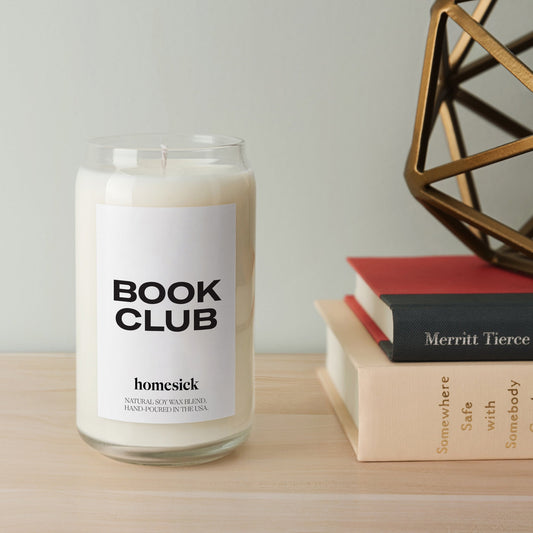 Book Club Candle